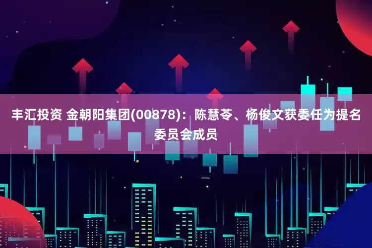 丰汇投资 金朝阳集团(00878)：陈慧苓、杨俊文获委任为提名委员会成员