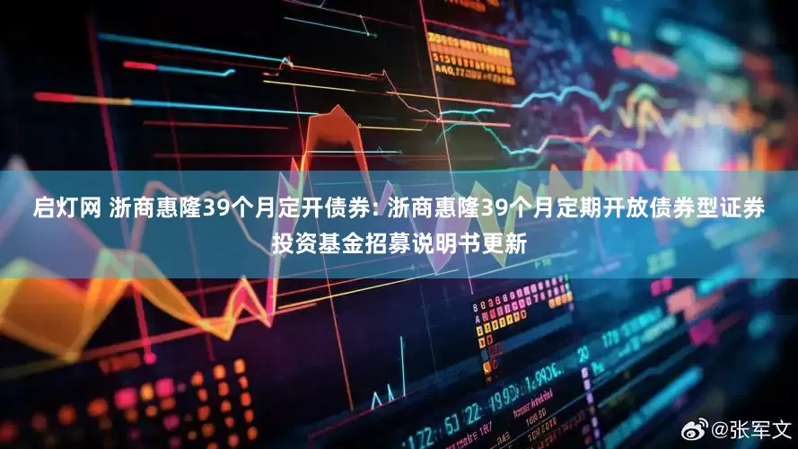 启灯网 浙商惠隆39个月定开债券: 浙商惠隆39个月定期开放债券型证券投资基金招募说明书更新