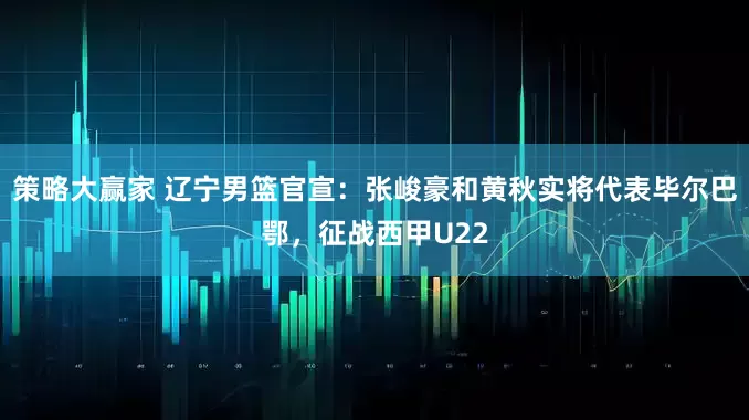 策略大赢家 辽宁男篮官宣:张峻豪和黄秋实将代表毕尔巴鄂,征战西甲U22