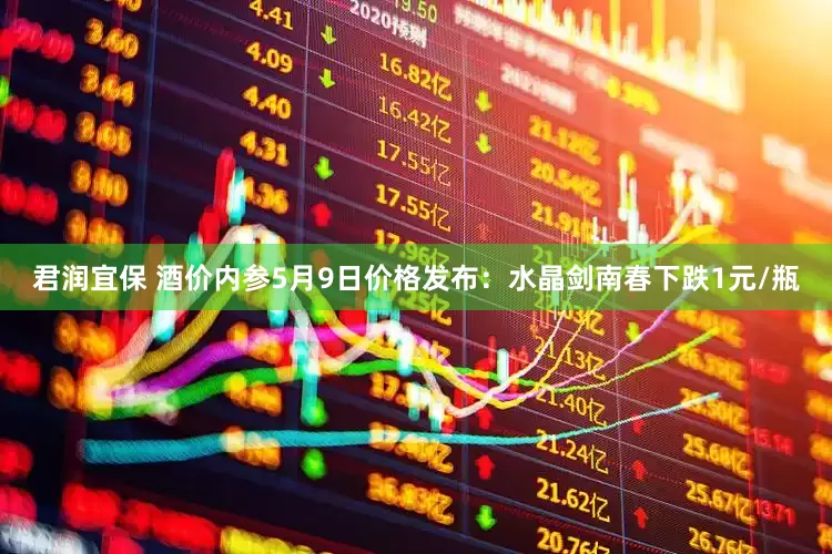 君润宜保 酒价内参5月9日价格发布：水晶剑南春下跌1元/瓶